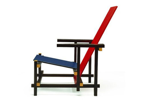 poltrone 635 black red and blue rietveld cassina p1 031 SE 2