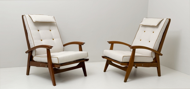 poltrone vintage anni50 a 118 PO