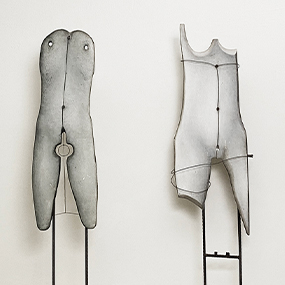 scultura due corpi arte moderna artista gianfranco fracassi a 005 GF