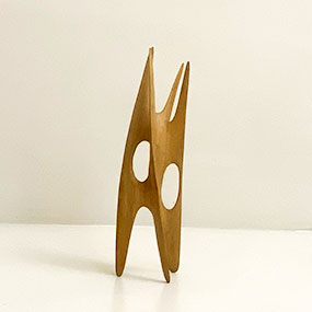 scultura in legno arte moderna gianfranco fracassi A 004 GF