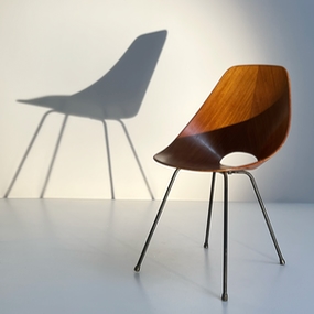 set di 4 sedie medea di vittorio nobili per fratelli tagliabue a2 054 SE