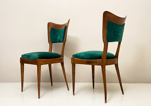 set di quattro sedie vintage designed by paolo buffa anni50 p1 098 SE 1