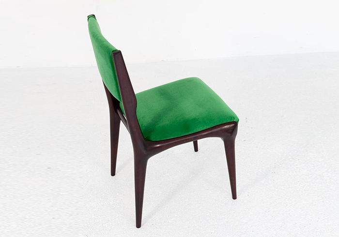 set di sei sedie anni50 designed by carlo de carli per cassina p1 090 SE 2