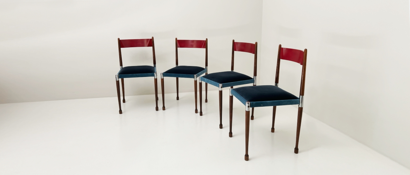 set di4 sedie vintage 055 SE