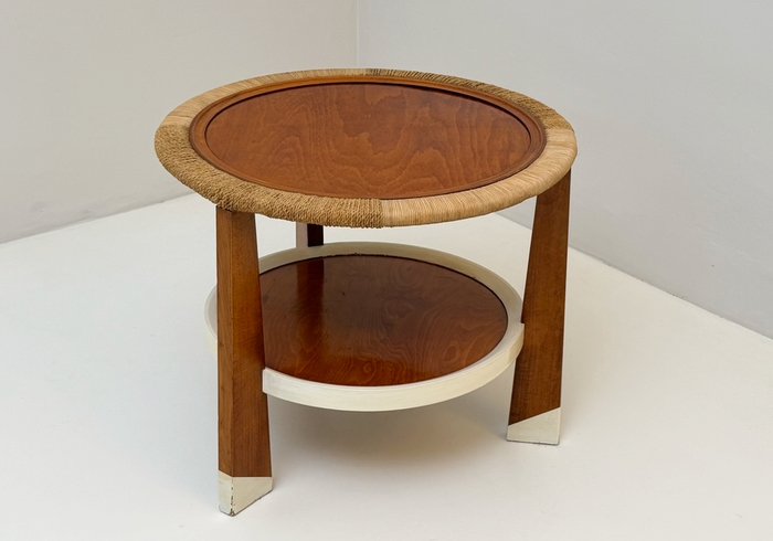 tavolino anni40 in legno e corda p1 069 TV 1