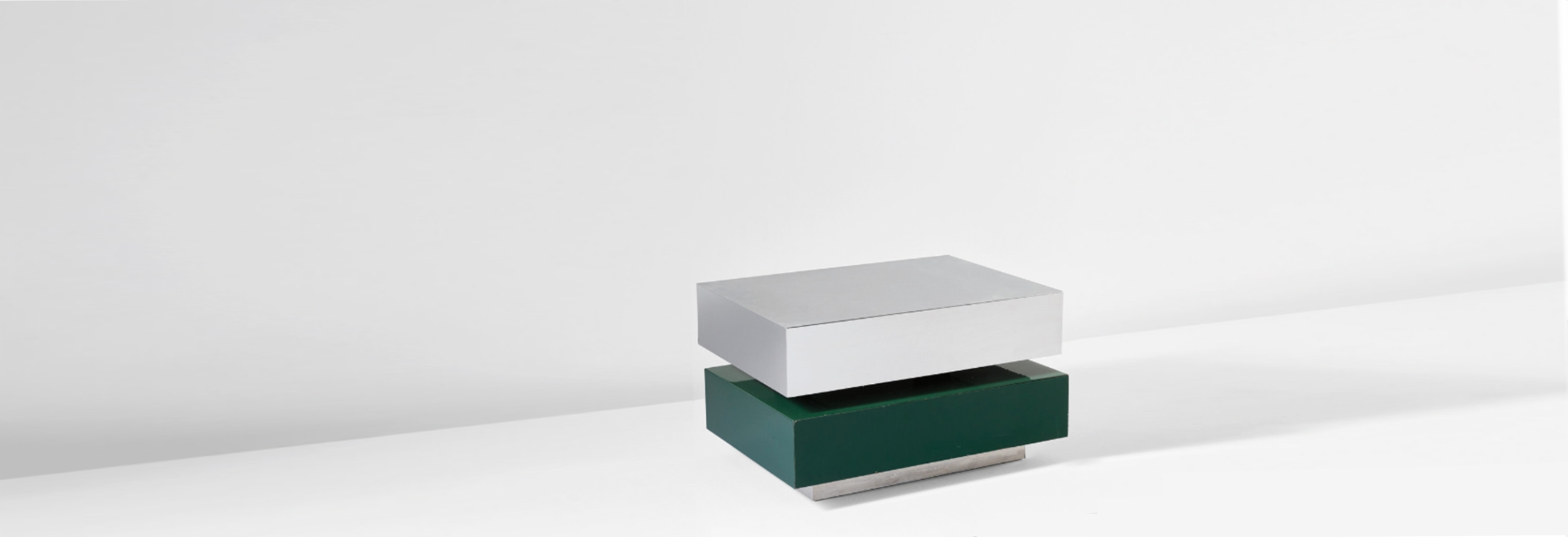 tavolino con cassetto scultura serie plurimi gabriella crespi ammi70 025 AR