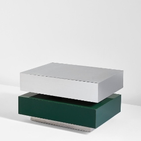 tavolino con cassetto scultura serie plurimi gabriella crespi ammi70 a 025 AR