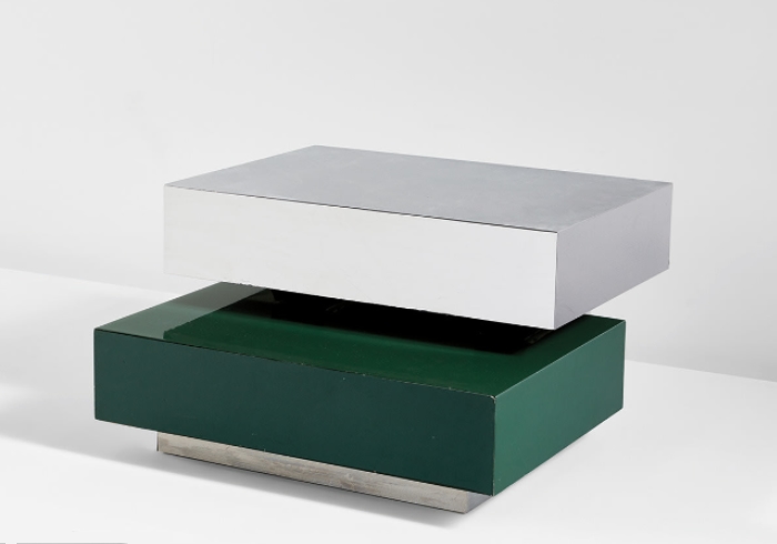 tavolino con cassetto scultura serie plurimi gabriella crespi ammi70 p 025 AR 1