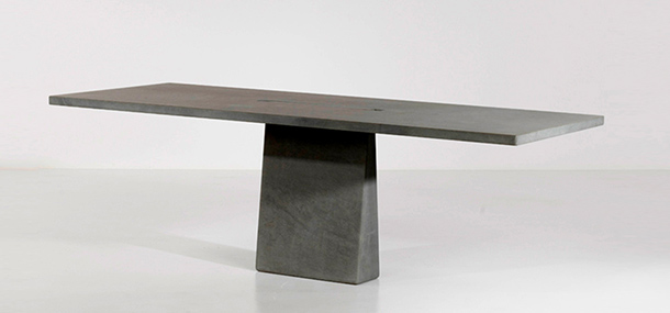 tavolo in pietra anni70 design angelo mangiarotti a 050 AR