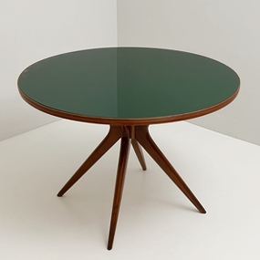 tavolo tondo vintage anni50 a 049 T