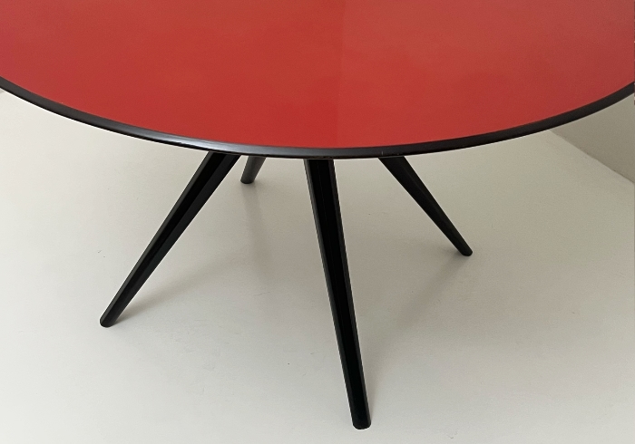 tavolo tondo vintage anni50 p 002 T 1