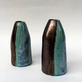 vasi in ceramica smaltata anni60 a 091 C