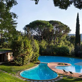 villa in toscana anni50 piscina a AR